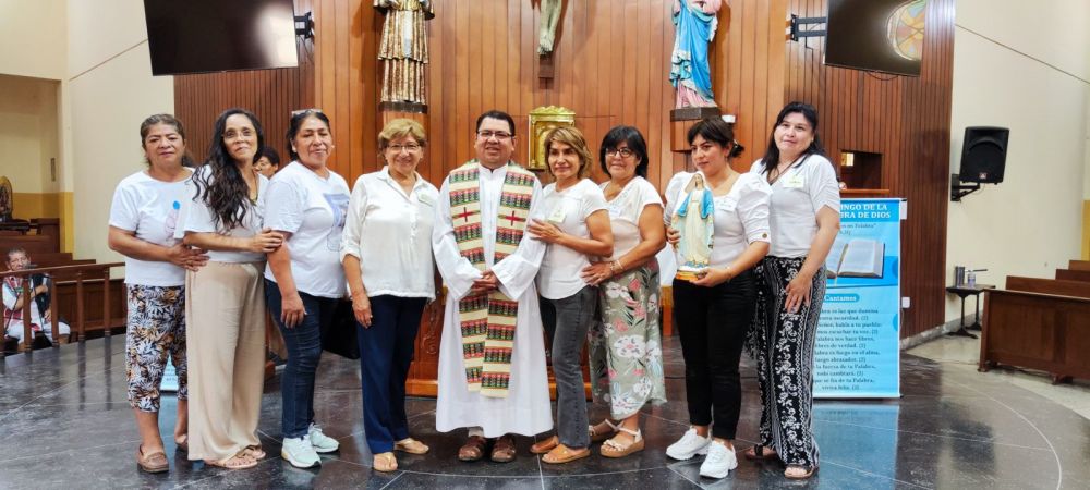 Bendición y Envío misionero al equipo de la pastoral de la salud 2024