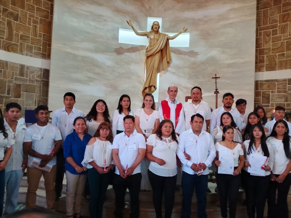 Celebración de Confirmaciones para adultos.