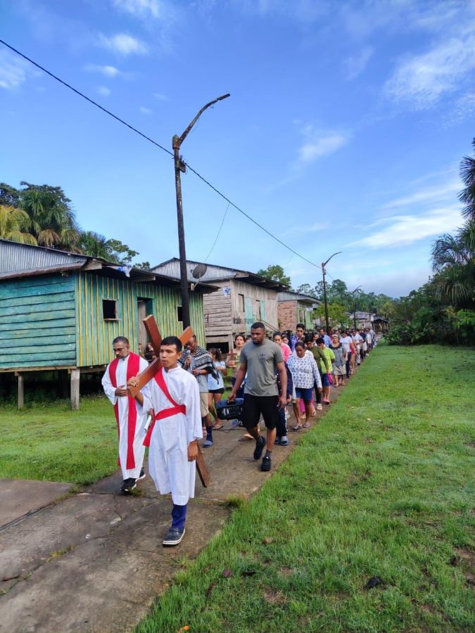 ¡Semana Santa en Francisco de Orellana y en la comunidad de Yanashi!